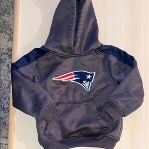 NFL Patriots Kids Navy Blue Hoodie